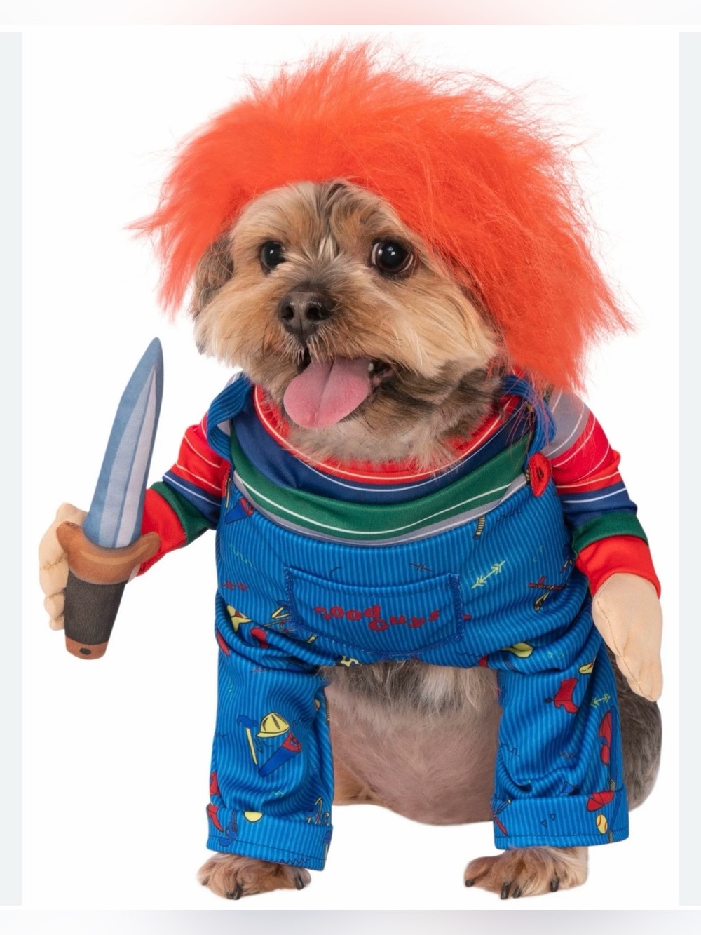 Rubies Child’s Play II Chucky Dog Pet Halloween Costume Size Medium Horror NWT